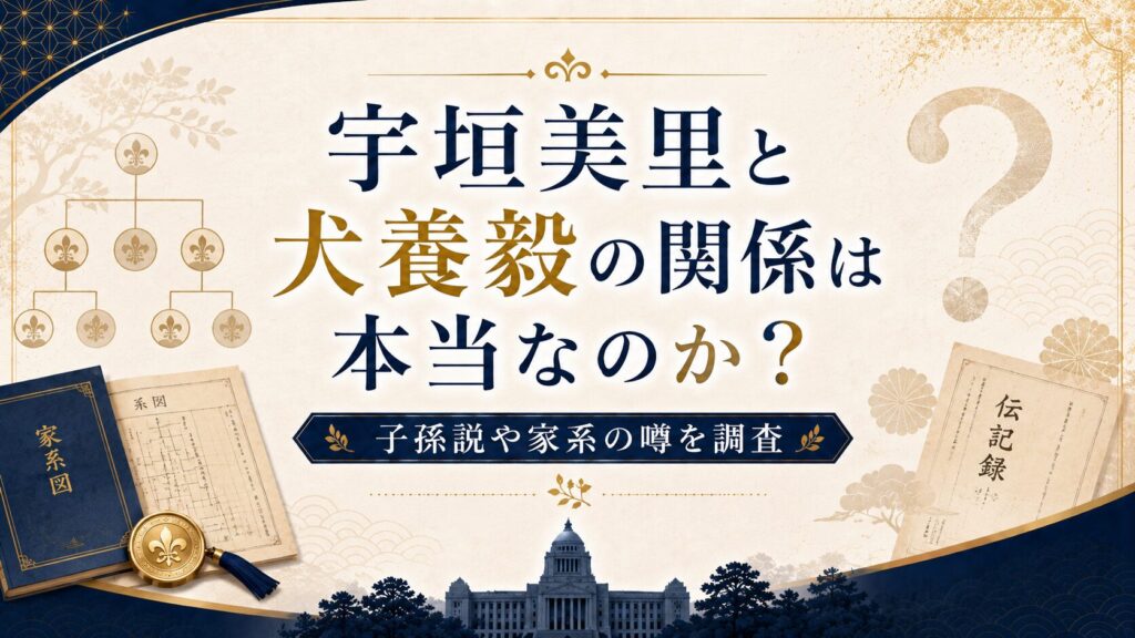 宇垣美里と犬養毅の関係は本当なのか